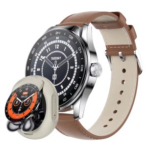 Bluetooth Smartwatch (Built-in Earbuds) — 1.46-inch TFT Screen, Waterproof, Fitness Tracking, Heart Rate Monitoring, NFC, Music Player