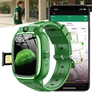 Factory Custom Smart Watch Kids With Sim Card 4G Call SOS Tracking Weather Alarm Camera Step Counter for Boys and Girls