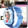 Smart Watch Kids With Sim Card 4G Calling Video Call SOS Emergency Calling LBS WiFi Positioning Safety Zone Alert Remote Camera