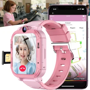 Smart Watch Kids With Sim Card Factory  4G Calling SOS Tracking LBS WiFi Positioning Video Call Camera Step Counter for Children