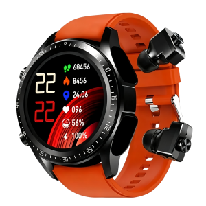 Hi-Fi Stereo Bluetooth Headphones and Smartwatch