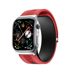 ECG Smartwatch Featuring Nanoglass and Magnetic Charging